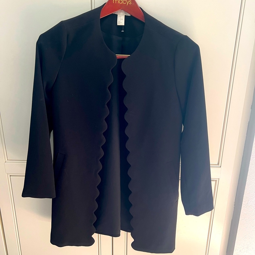 H&M black coat